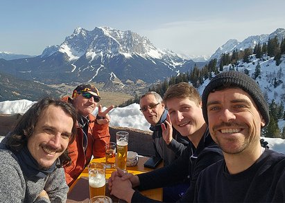 [Translate to English:] Skiausfahrt Spieth Zugspitzarena Lermoos