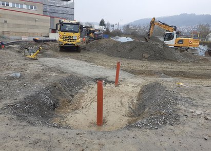 Baustellenbesichtigung Künzelsau
