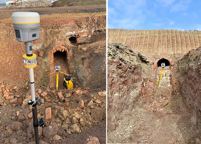 [Translate to English:] Spieth Vermessung Gewoelbe